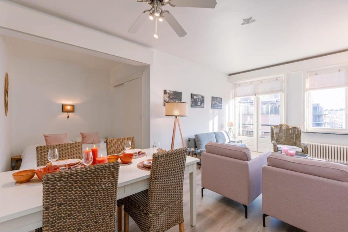 Huswell - Beautiful And Spacious Studio With Side Seaview Кнокке-Хейст Экстерьер фото